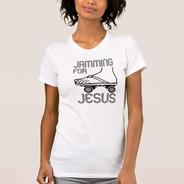 Jamming for Jesus! T-Shirt (Front)