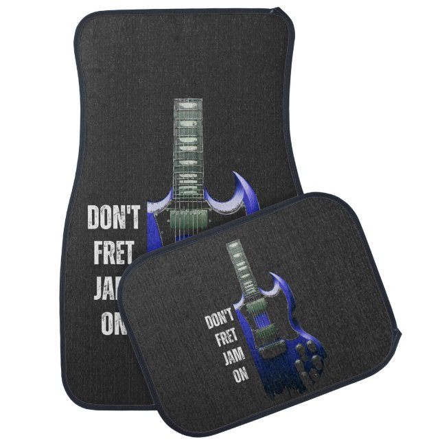 Jamming in the Family Car Car Floor Mat (Set)