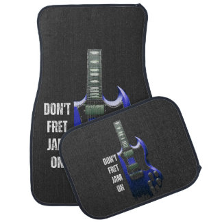 Jamming in the Family Car Floor Mat