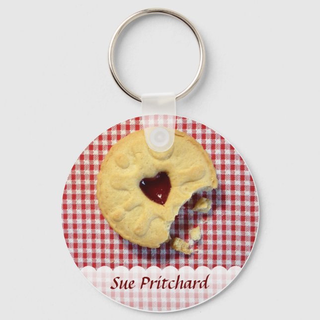 Jammy Dodger Keychain (Front)