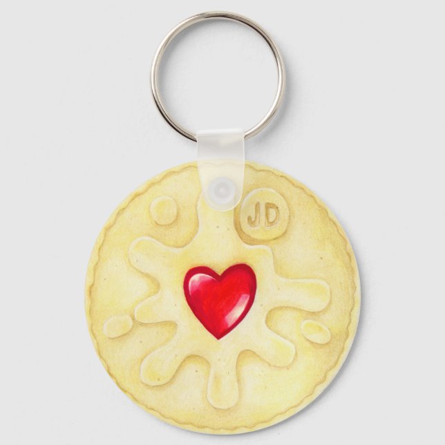 Jammy Dodger Keychain (Front)