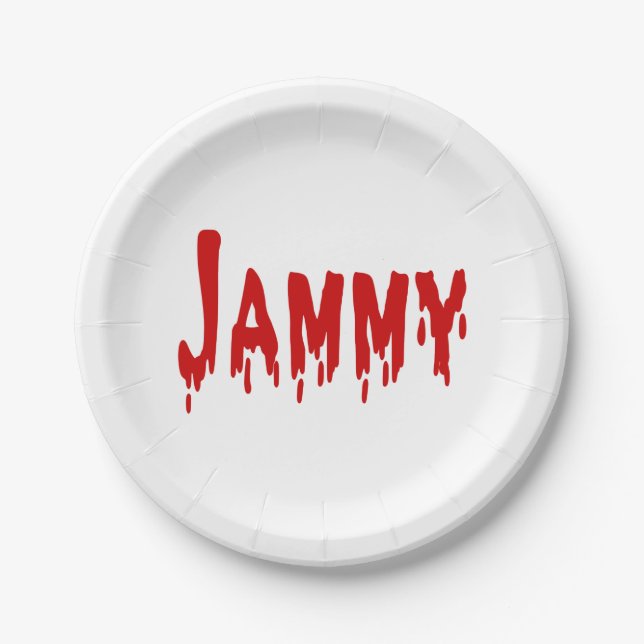 Jammy Paper Plates (Front)