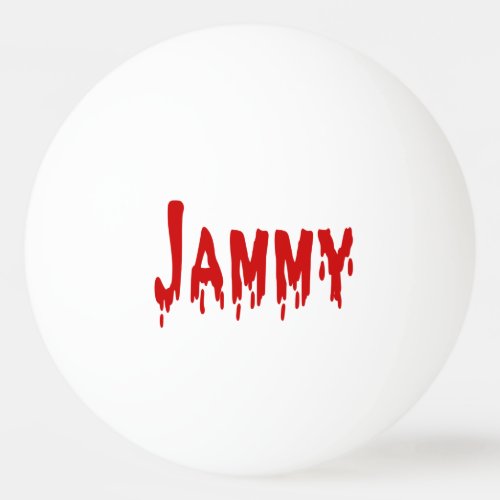 Jammy Ping Pong Ball