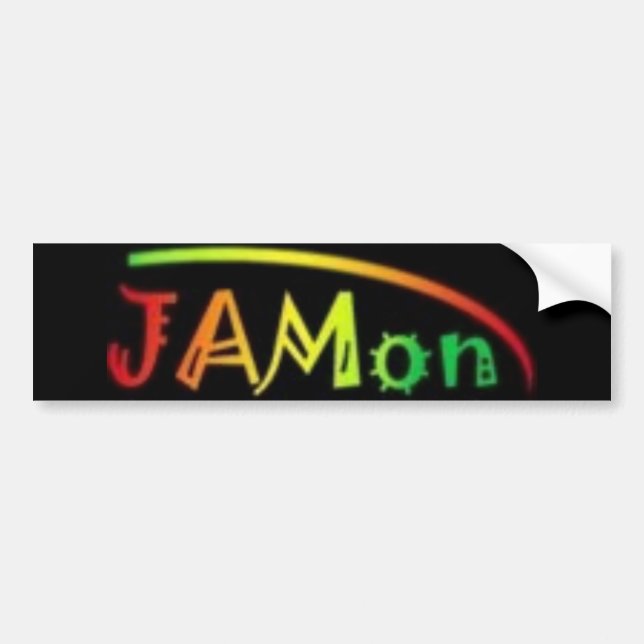 jamon bumper sticker (Front)