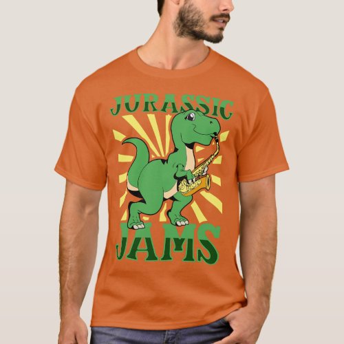 Jams TREX Saxophonist T_Shirt