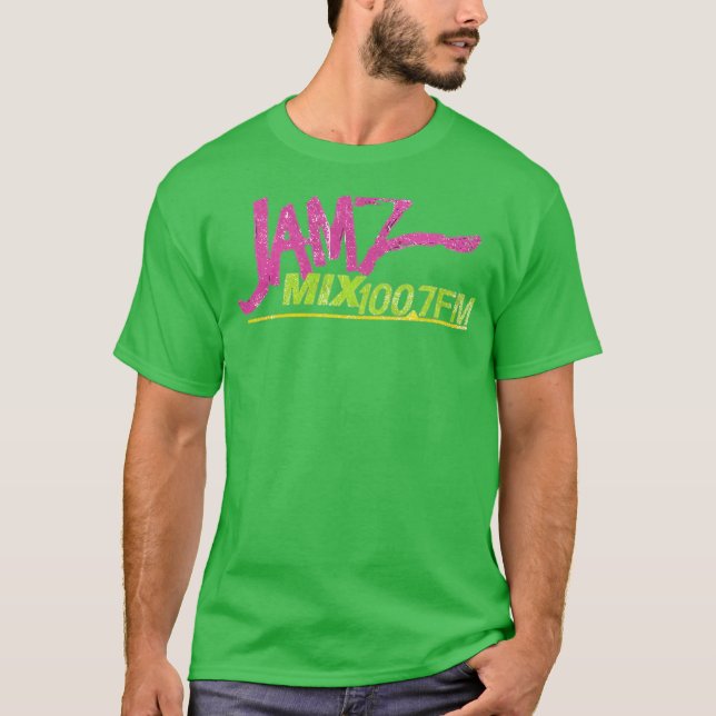 Jamz Mix 100.7 FM T-Shirt (Front)