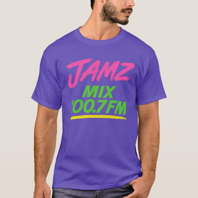 JAMZ MIX 100.7FM T-Shirt (Front)