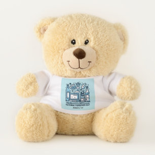 Jan 1st - National Hangover Day Teddy Bear