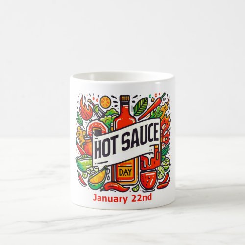 Jan 22nd _ Hot Sauce Day Coffee Mug