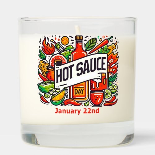 Jan 22nd _ Hot Sauce Day Scented Candle