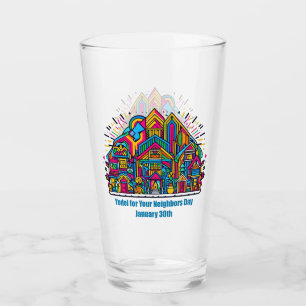 Jan 30th - Yodel for Your Neighbor Day Glass