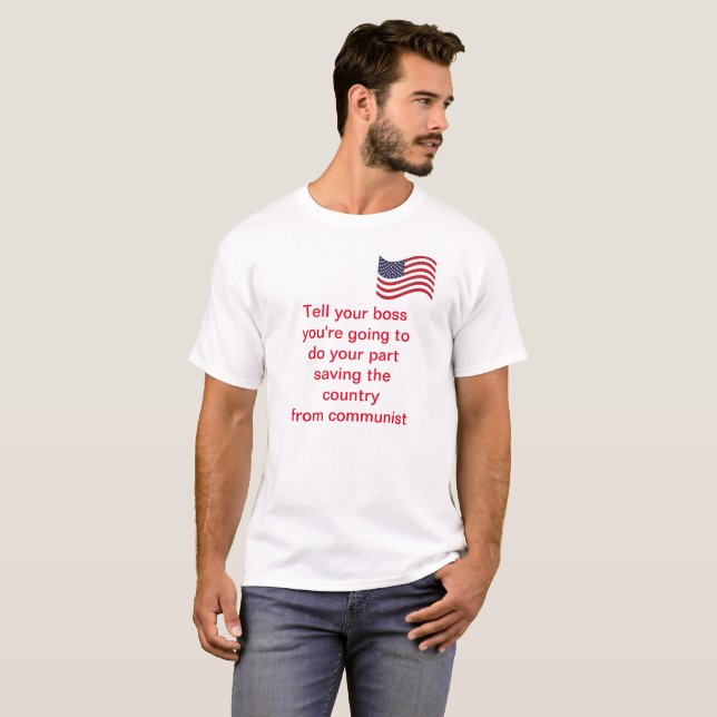 Jan 6 Capitol Commemorative T-shirt USA Flag (Front Full)
