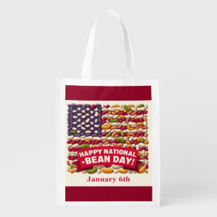 Jan 6th - National Bean Day Grocery Bag