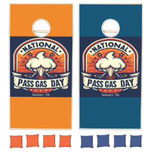 Jan 7th - National Pass Gas Day Cornhole Set