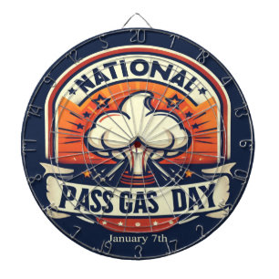 Jan 7th - National Pass Gas Day Dart Board