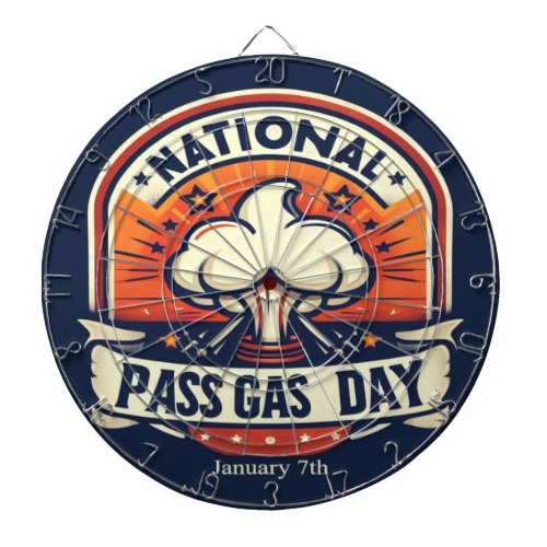 Jan 7th _ National Pass Gas Day Dart Board