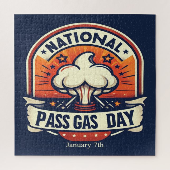 Jan 7th - National Pass Gas Day Jigsaw Puzzle (Vertical)