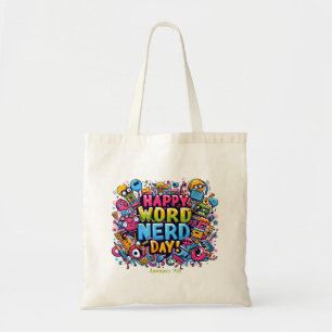 Jan 9th - Word Nerd Day Tote Bag