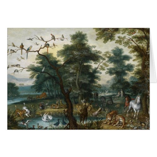 Jan Brueghel the Younger _ Paradise Landscape