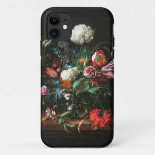Jan Davidsz de Heem,  Vase of Flowers, 1660 iPhone 11 Case