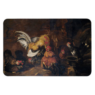 Jan Fyt Cockfight Magnet