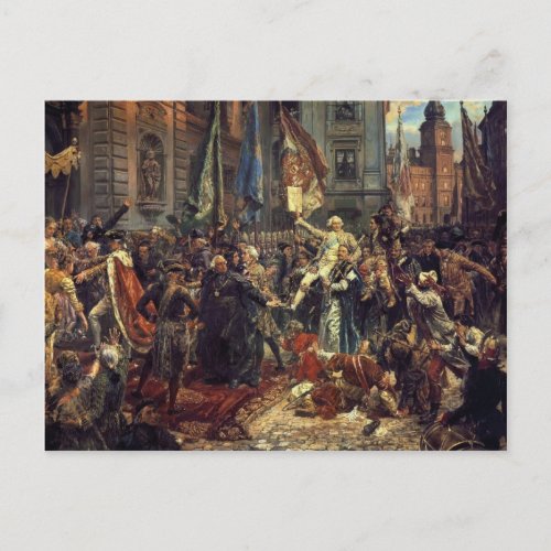 Jan Matejko_ The Constitution of the 3rd May 1791 Postcard