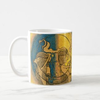 Jan Toorop Art Nouveau Two Stylized Female Figures