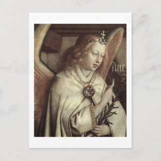 Jan van Eyck Angel, Genter Altar Fine Vintage Postcard