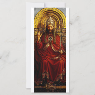 Jan van Eyck God the Father on Throne Fine Art