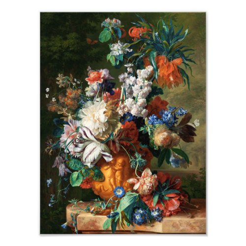 Jan Van Huysum _ Bouquet Of Flowers In An Urn Photo Print