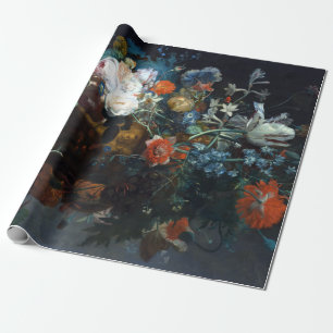 Jan van Huysum Still Life with Flowers and Fruit Wrapping Paper