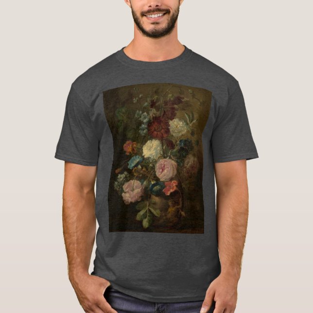 Jan van Huysum - Vase of Flowers T-Shirt (Front)