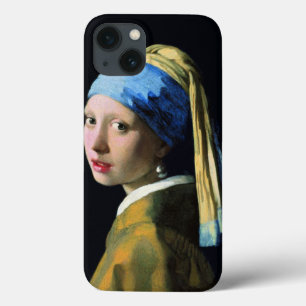 Jan Vermeer Girl With A Pearl Earring Baroque Art iPhone 13 Case
