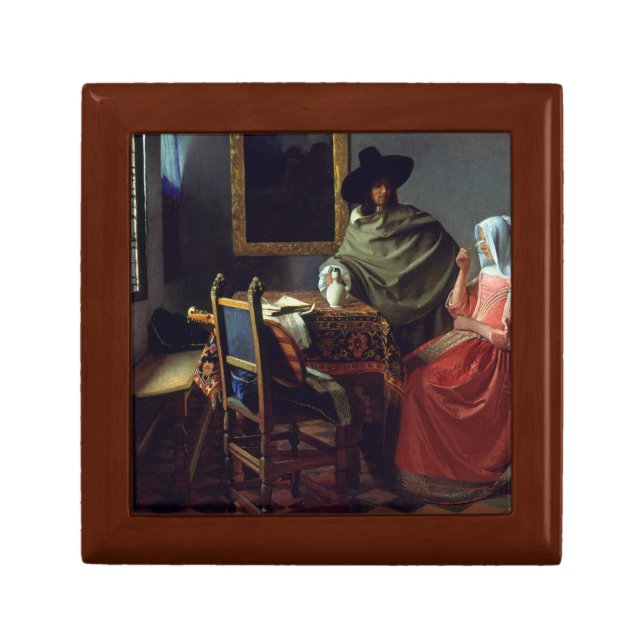 Jan Vermeer - The Glass of Wine Gift Box (Front)