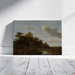 Jan Vermeer van Haarlem, Landscape with a Farm Wall Decal