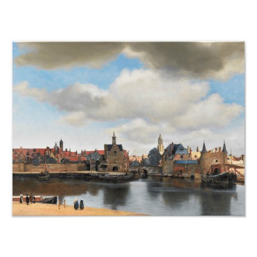 Jan Vermeer _ View on Delft Photo Print