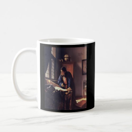 Jan VermeerS The Geographer Coffee Mug