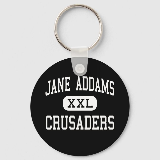 Jane Addams - Crusaders - Junior - Schaumburg Keychain (Front)