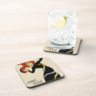 Jane April LAUTREC REDUX Edition Coaster