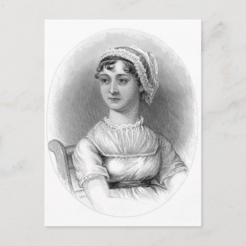 Jane Austen 1775_1817 Postcard
