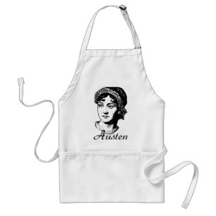 Jane Austen Adult Apron