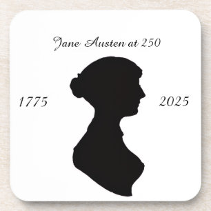 Jane Austen at 250 Beverage Coaster