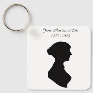 Jane Austen at 250 Keychain