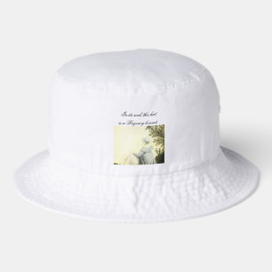 Jane Austen bonnet Bucket Hat