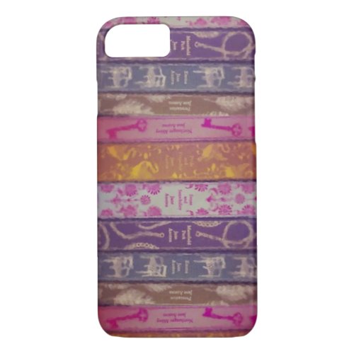 Jane Austen Books iPhone 7 case