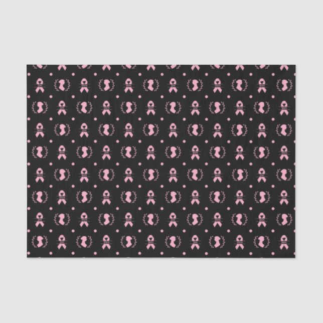 Jane Austen Breast Cancer Awareness Tissue Paper (Front)