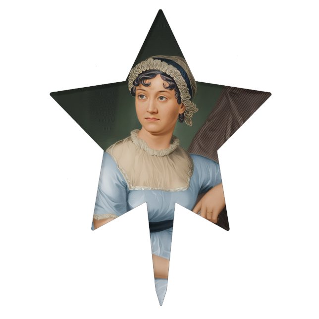 Jane Austen  Cake Topper (Front)