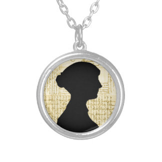 Jane Austen, Call Me Lady Jane Series Silver Plated Necklace
