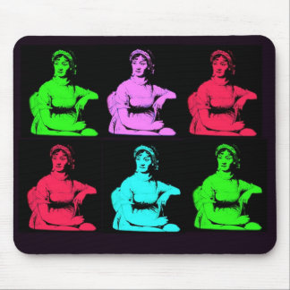 Jane Austen Collage Mouse Pad