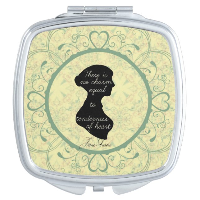 Jane Austen Compact Mirror (Front)
